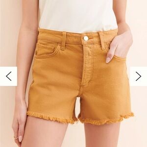 Joe’s Jeans Jessie relaxed almond Tan Women's denim Jean Shorts 26 - 27
